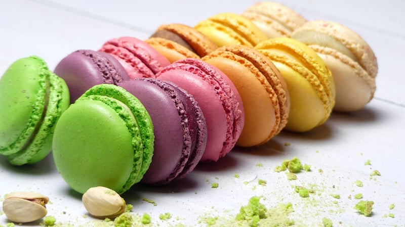 Cookies on a plate